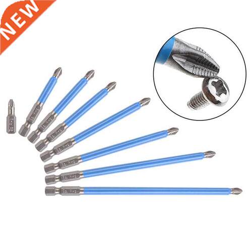 10/6pcs 25-150mm Long S2 PH2 Magnetic Antislip Impact Screwd