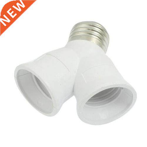 5 Pcs E27 to E27 Light Lamp Bulb Socket Y Shape 2 Splitter C