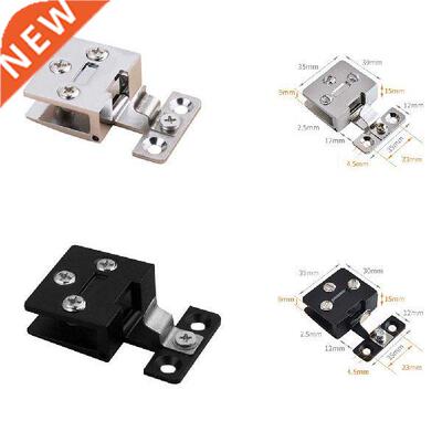 1x Glass Door Hinge Cupboard Display Cabinet Gate Clamp