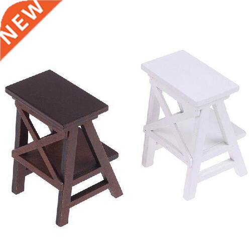 1:12 Scale New Dollhouse Wood Shelf Flower Stand Mini Doll