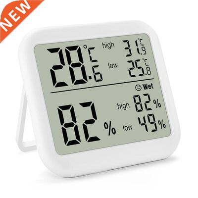 NewDigital Thermometer Hygrometer Touch Screen Temperature H
