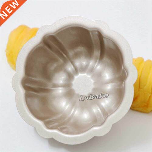 Brand new 4 inches 11.8*11.8*4.5cm nonstick golden flower