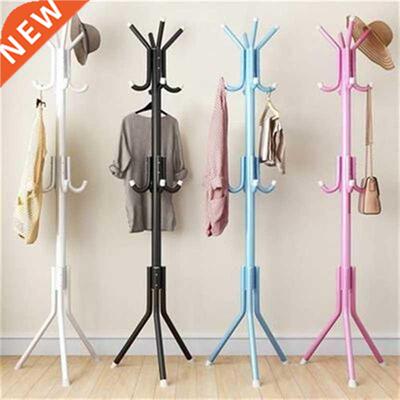 175 x 45cm Metal Coat Rack Assembled Living Room Floor Hat C