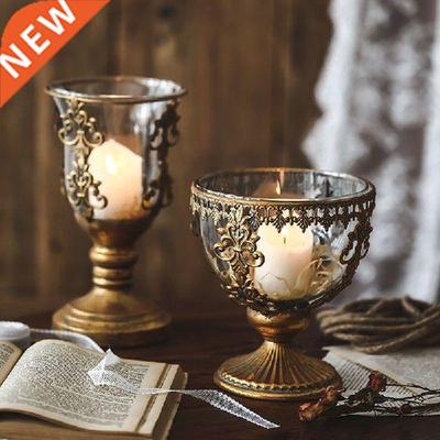 Candle Light Warmer Vintage Dinner Table Lamp Props Candle