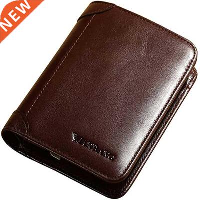 Manbang For Drop Shippping Classic Style Wallet Genuine Leat