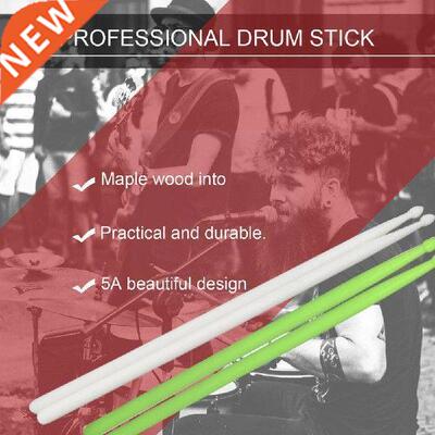 1 Pair Of Fluorescent Drum Sticks 5a Nylon Drum Drum