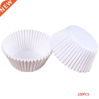 100Pcs Mun Cupcake Paper Cups Cupcake Liner Baking Mun