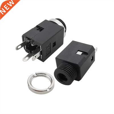 5Pcs PJ-341 3.5mm Vertcal Audo Female Jack Socket Connecto