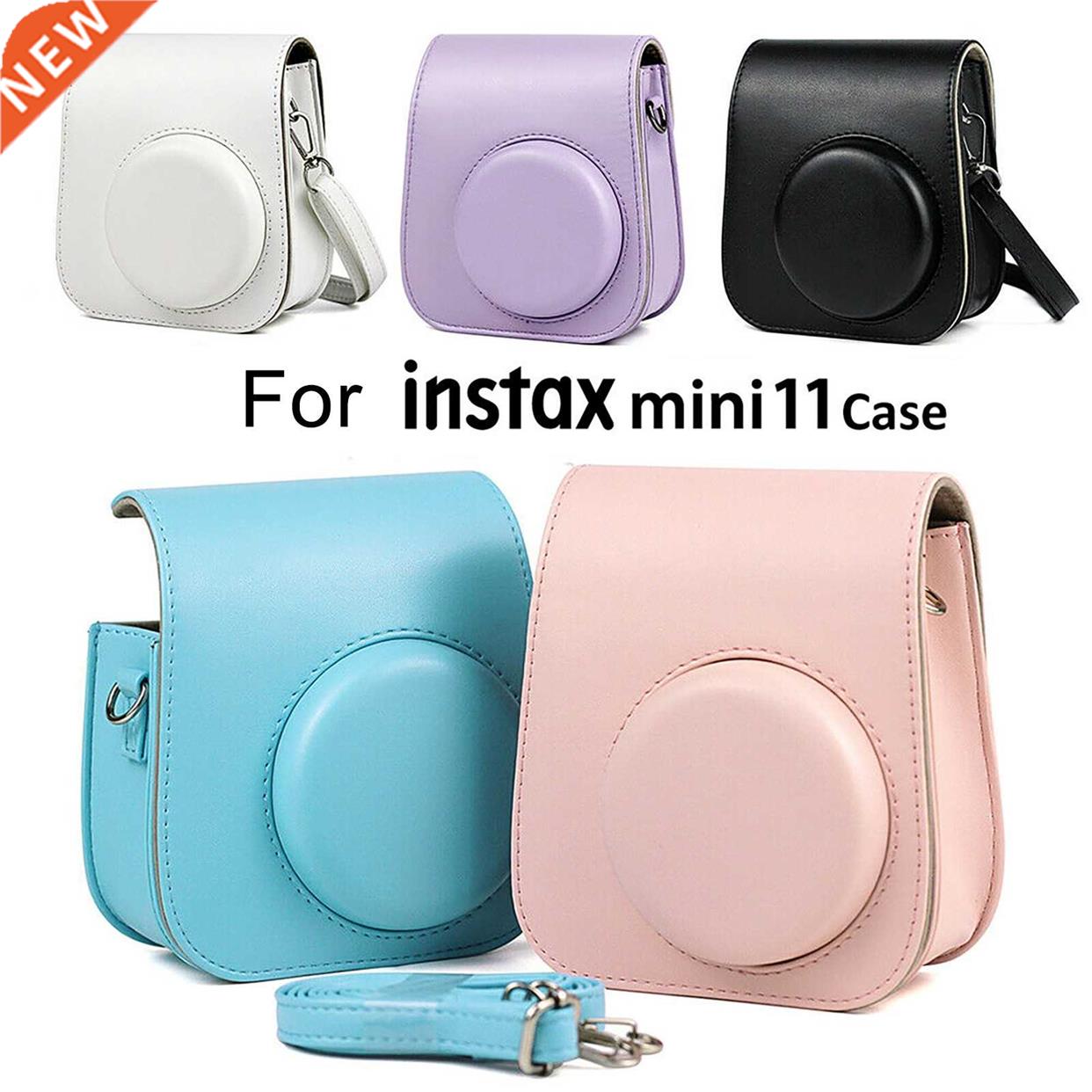 Instant Camera Case For Instax Mini 11 Leather Bag Transpare