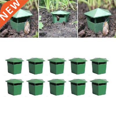 10Pcs Reusable Bait Snail Traps Garden Pest Catch Trap Safe