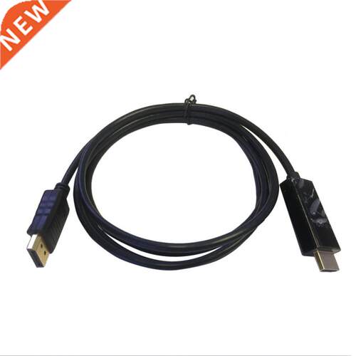 1.8M Display Port DP to HDMI Cable Male to Male USB Adapter