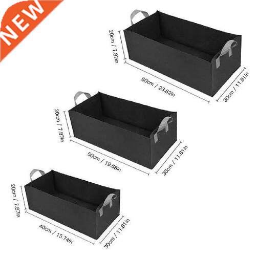 1pcs Fabric Raised Garden Bed Square Felt Garden Flower