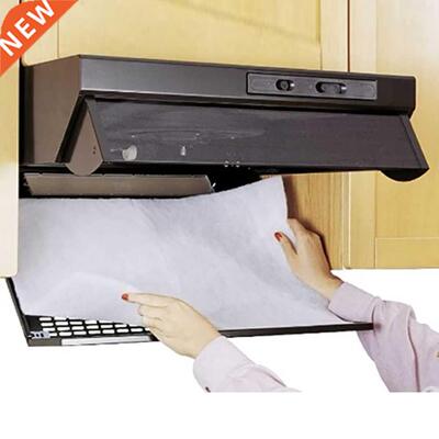 2pcs Disposable Oil-orbing Paper Kitchen Range Hood Attra