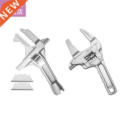 Multifunctional Short Handle Wrench with Blade Adjustable La