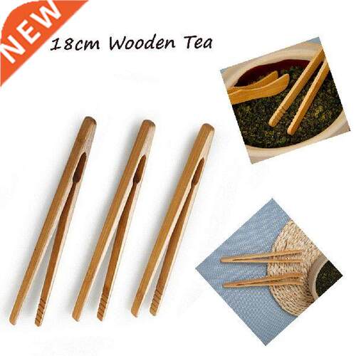 18 Wooden Tea Tweezer Bacon Tea Clip Tongs Bamboo Salad