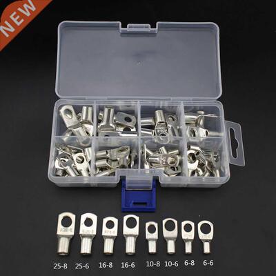 Bolt Hole Tinned Copper Cable lugs Battery Terminals set Wir