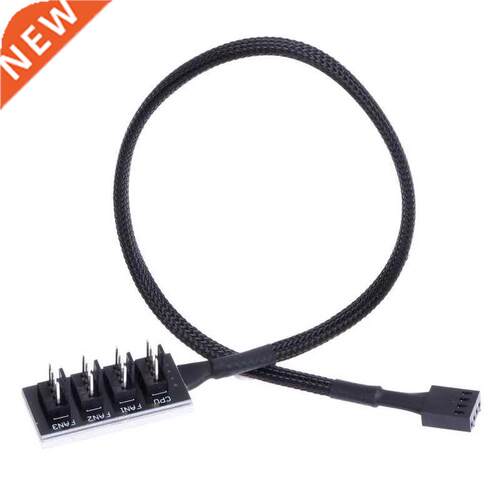 27cm 1 To 5 4-pins Molex TX4 PWM Fan CPU Hub Computer PC Cas