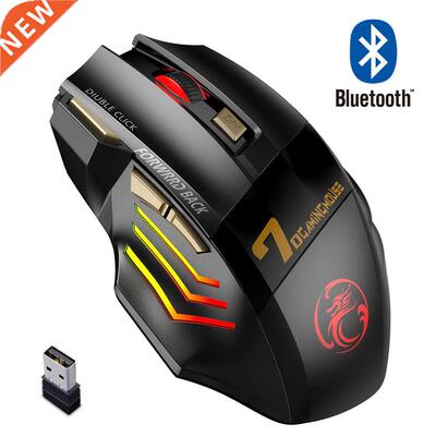 Bluetooth Wireless Mouse Gamer USB Gaming Mouse For Computer