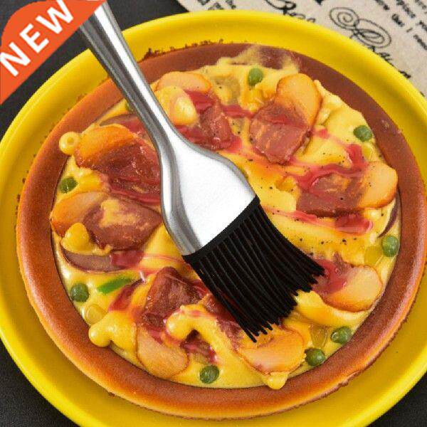 Silicone Basting Brush BBQ Grill Oil Sauce Brush Stainless图片