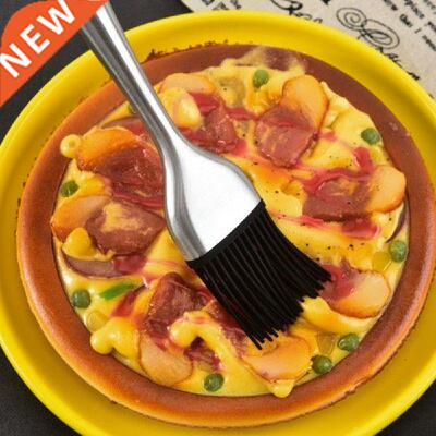 Silicone Basting Brush BBQ Grill Oil Sauce Brush Stainless