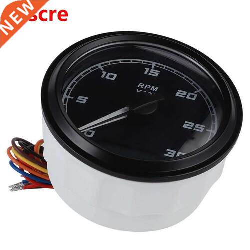 Tachometer Electrical 12V/24V 0-000RPM High End Generator P