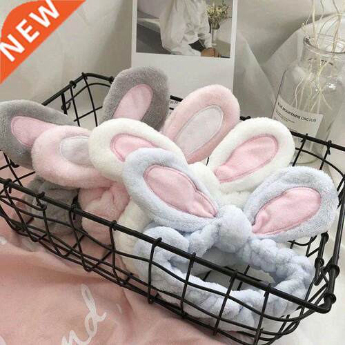 New Hot Sale Cartoon Rabbit Ears Hairband Elastic Cotton Hai