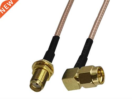 1pcs RG16 SMA Female Jack Bulkhead Nut to SMA Male Plug Rig