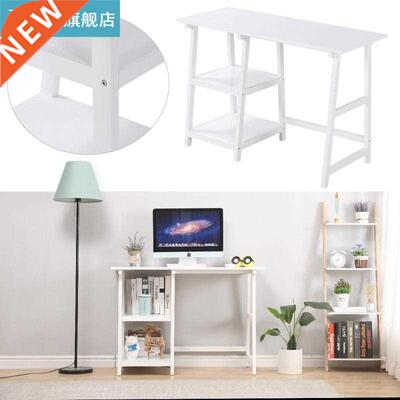 Universal Laptop Desks White Two Shelves Office Desk Office