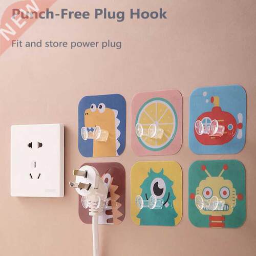 1pcs athroom Wall Storage Hooks Strong Adhesive Hook Power