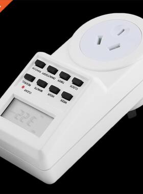7 Day Electronic LCD Plug-in 12/24 Hour Timer Switch Plug So