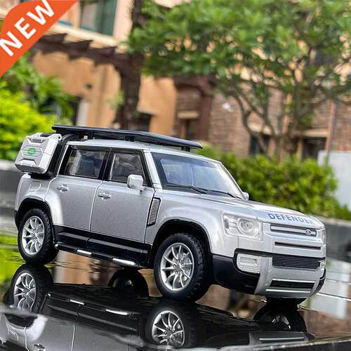 New 1/24 Land Rover Defender SUV Alloy Car Model Decast &amp