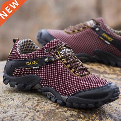 Summer Hiking Shoes Tourism rekking Men's Sneakers Waterproo