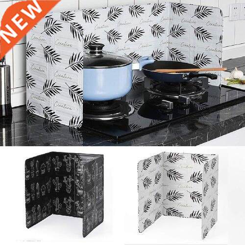 1 PC Frying Pan Oil Prevent Splash Home Stove Foil Plate