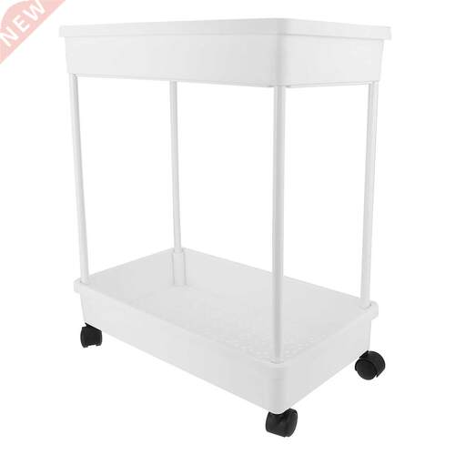 Rolling Storage Cart 2-tier Rolling Storage Rack Storage