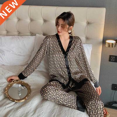 2pcs Women's Pajamas Sets Woman Pajama Summer V Ne Desgn