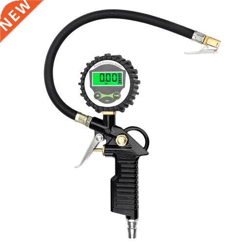 Car Tire Air Pressure Inflator Gauge Digital LCD Display Inf