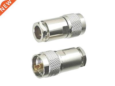 10pcs UHF PL259 Male Plug Connector Clamp RG8 LMR400 7D-FB R