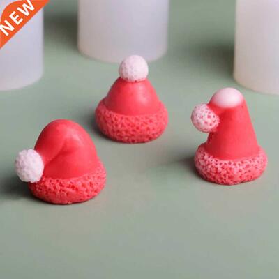 Creative Christmas Hat Silicone Mold Candle Soap Mould