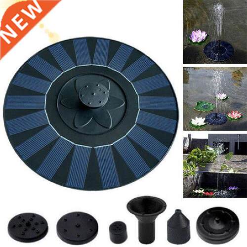 1pc Solar Floating Water Pump Durable Solar Panel Fountain