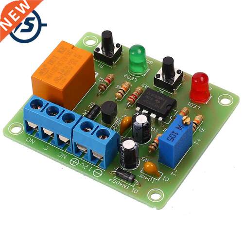 DC 12V Timer Relay Control Switch  Kit 100s Delay Electro