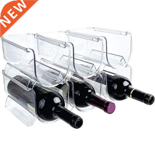 Wine & Water Bottle Organizer Holder Stackable Wine Rack