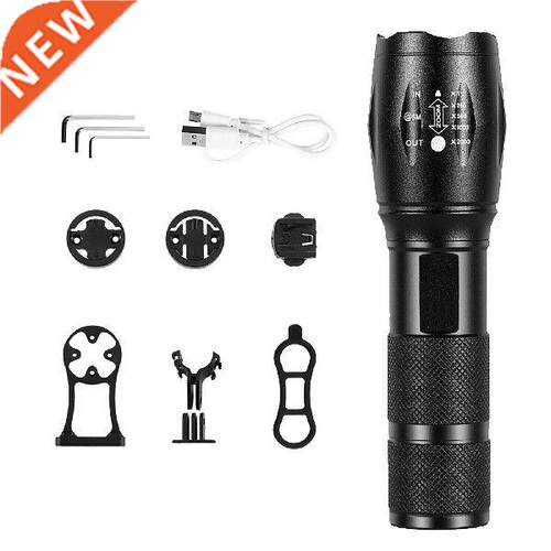 Bicycle Stopwatch Bracket Headlight Strong Light