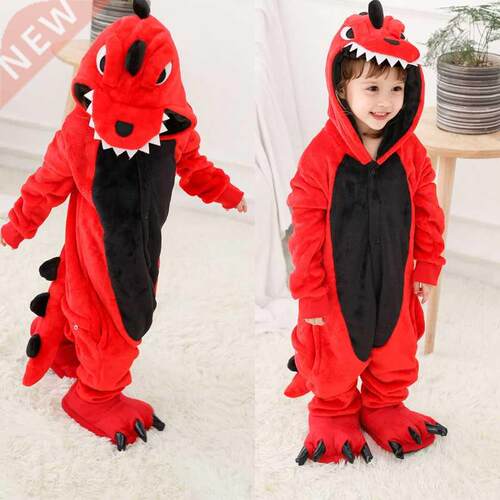 Kigurumi Children's Pajama for Boys Girls Unicorn Pyjamas Fl