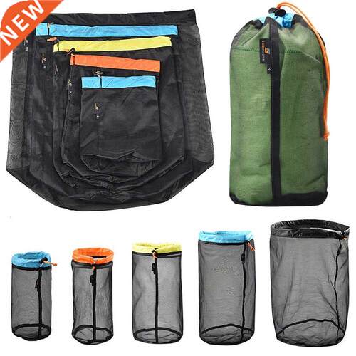 S~XXL Ultralight Mesh Storage Bag Drawstring Bags High quali