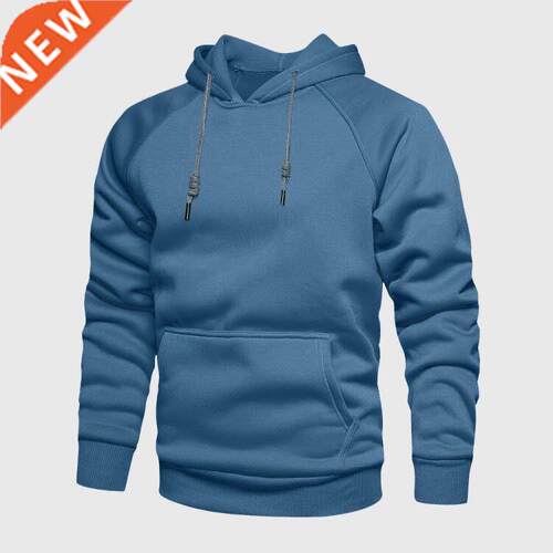 2022 Winter Fshion Thick Fleece Swetshirt Mens Hip Hop Lon