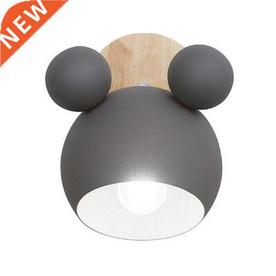 Wooden Wall Lamp Kitchen Bathoom Staircase Cartoon Styling