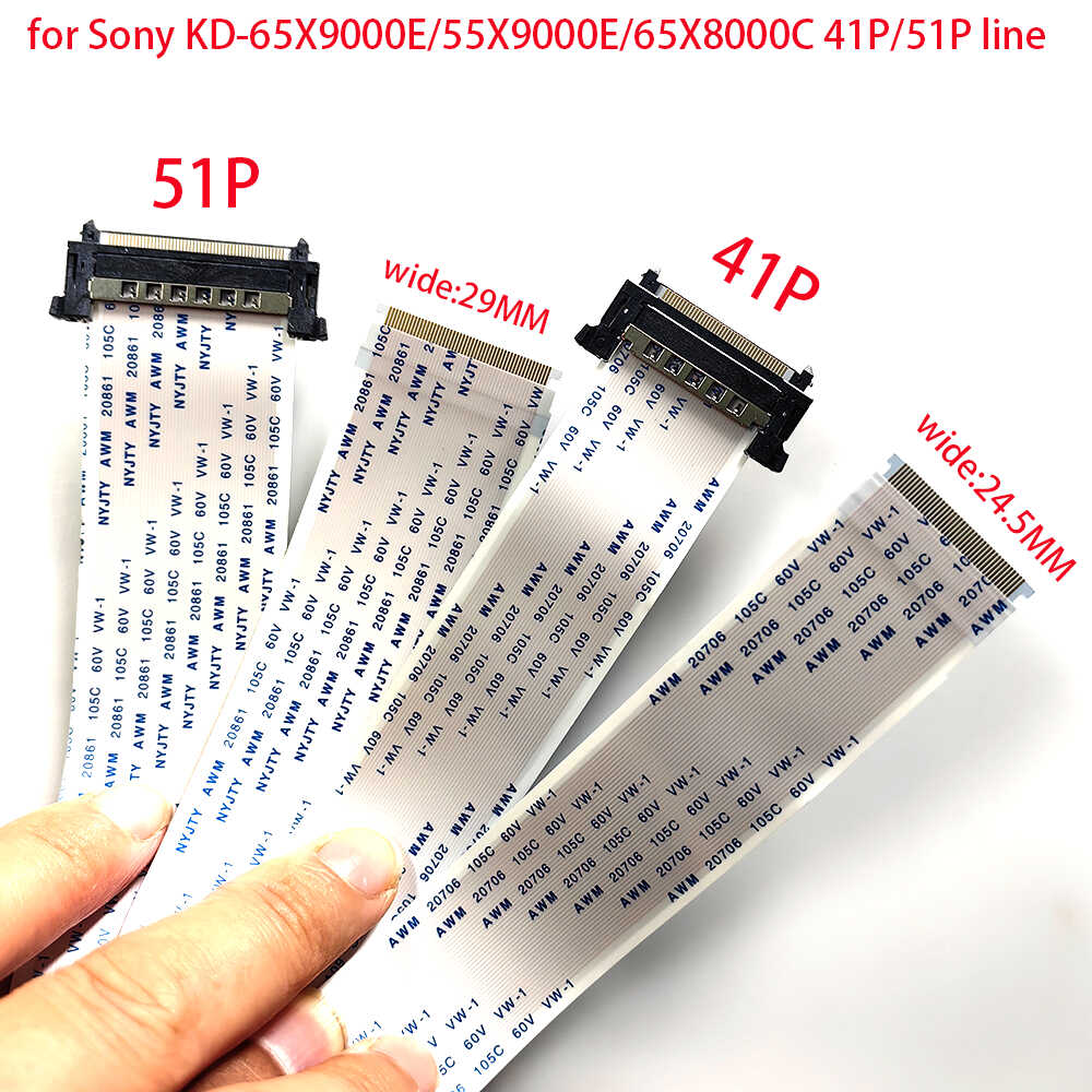 索尼KD-65X9000E/55X9000E屏线