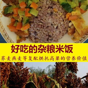 健康主食好吃版杂粮饭225g高粱燕麦黑米薏苦荞麦复配粗食39元包邮