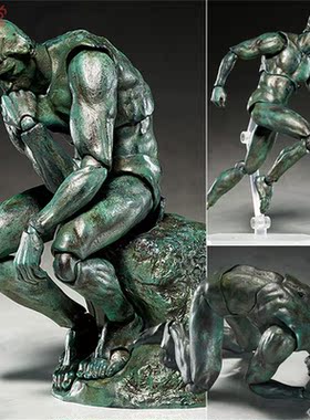 [现货] FREEing MF figma#SP-056 桌上美术馆 思考者