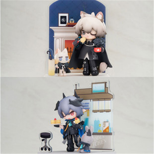 [PQT预]APEX 明日方舟 来份甜点Q版系列 逻各斯 银灰 手办